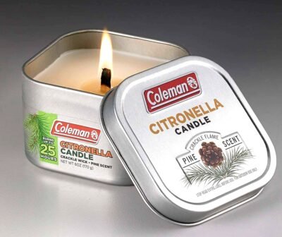 Vela aromática con Mecha de madera agrietada