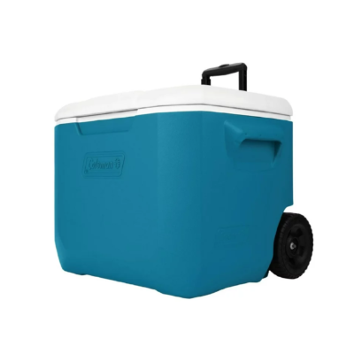 Hielera Chiller Coleman 60 QT 5879 Azul Con Blanco