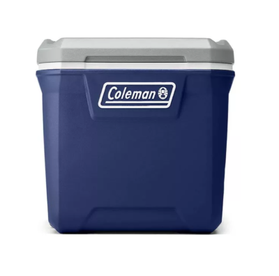 Hielera Coleman 316, 65QT 5859, Blanco Con Azul