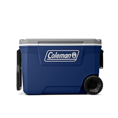 Hielera Coleman 316, 62 QT 5859, Azul con Tapa gris
