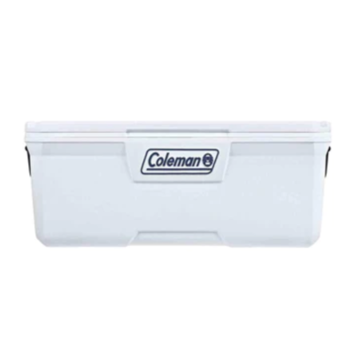Hielera 316 Coleman 150 QT 5873, Blanco Con Azul